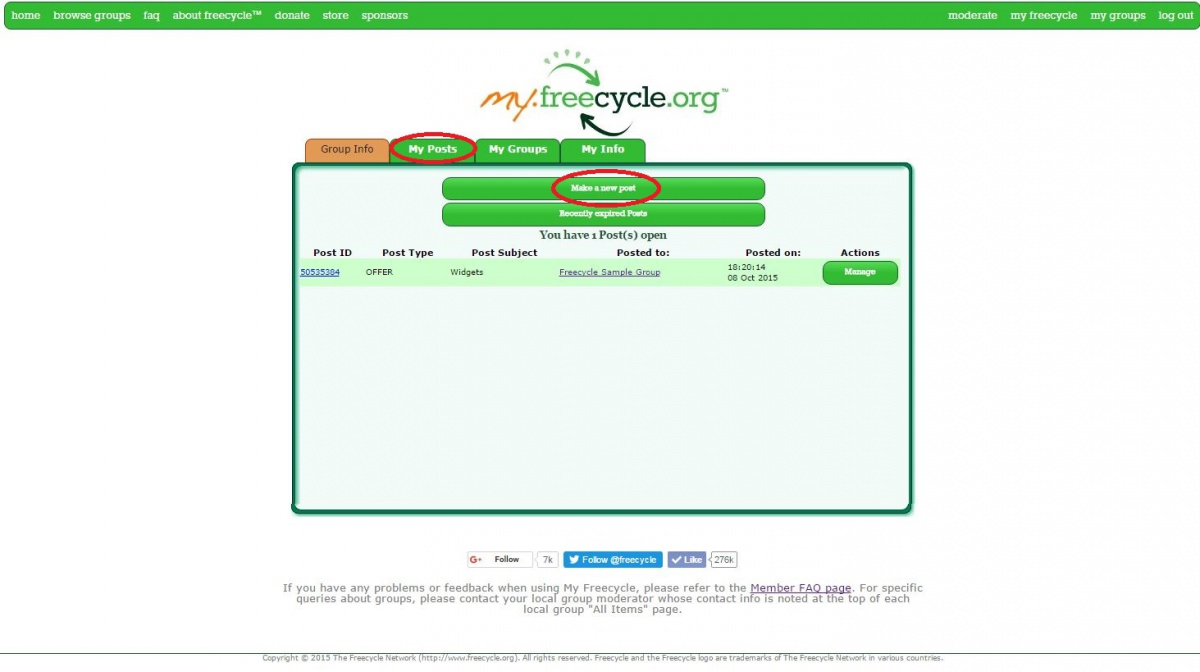 How To Use Freecycle - FreecycleFAQ