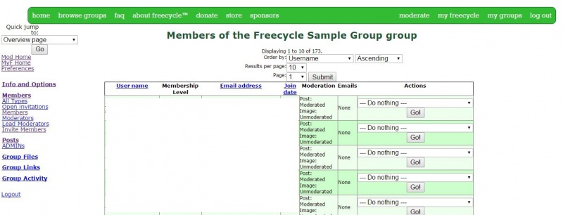Member list (member details omitted)